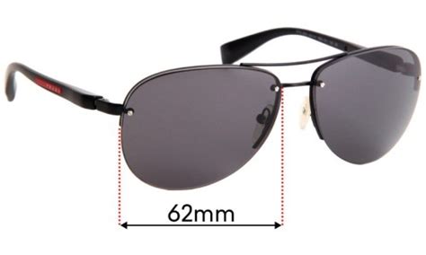 prada sps56m replacement lenses|Prada SPS56M & PS56MS 62mm Replacement Lenses .